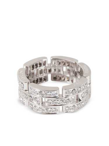 Cartier 18kt white gold Maillon Panthère diamond r