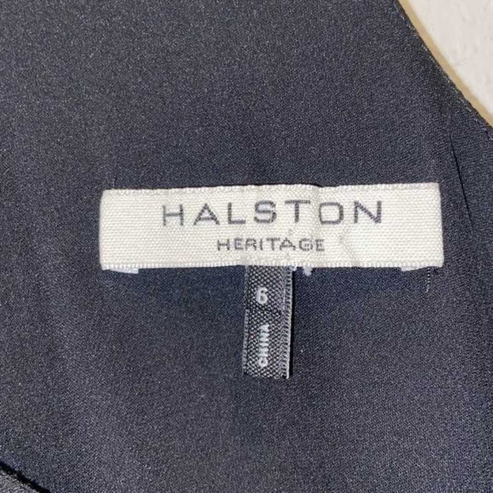 Halston Heritage Silk Slip Dress Size 6 - image 3