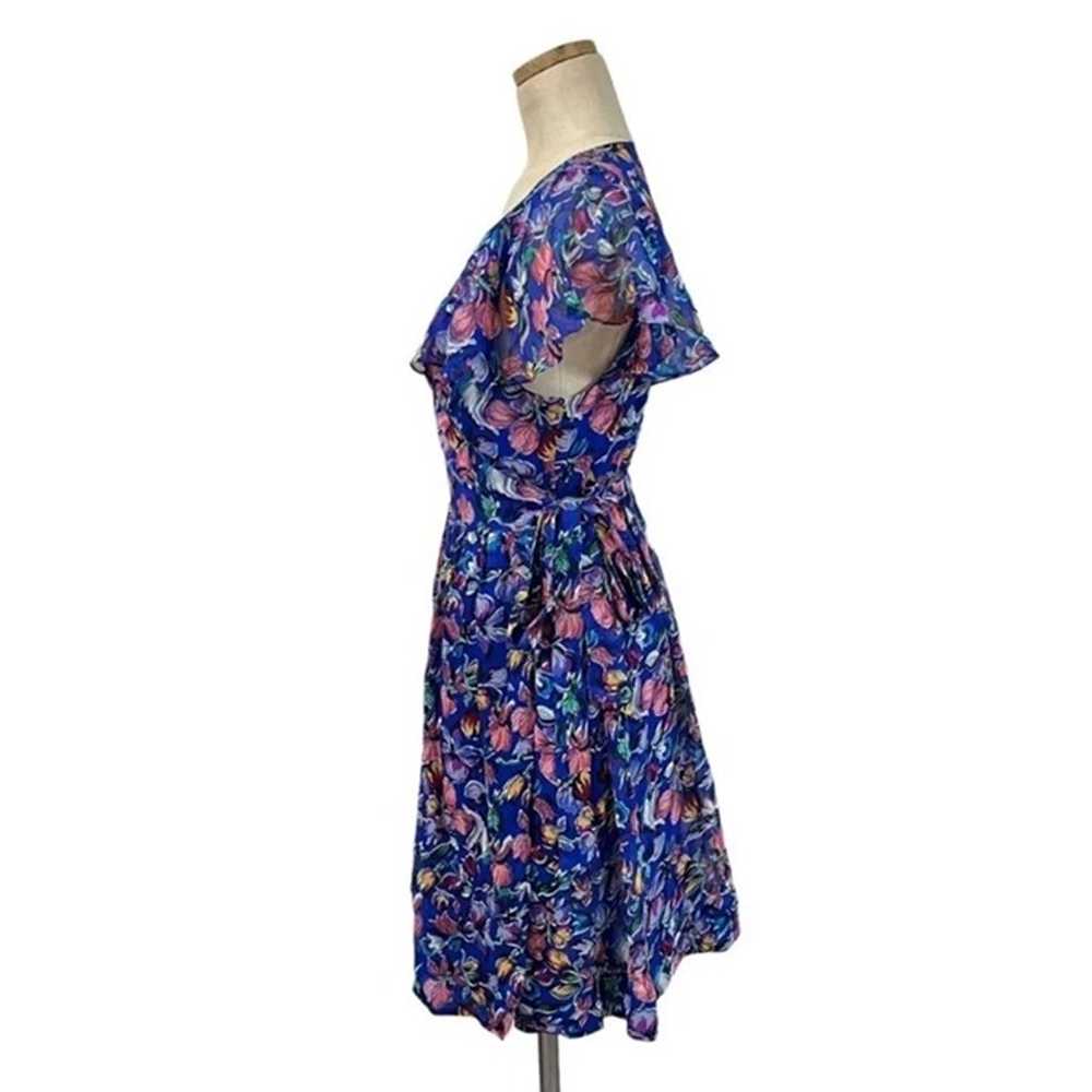 Anthropologie Moulinette Soeurs silk wrap dress b… - image 6