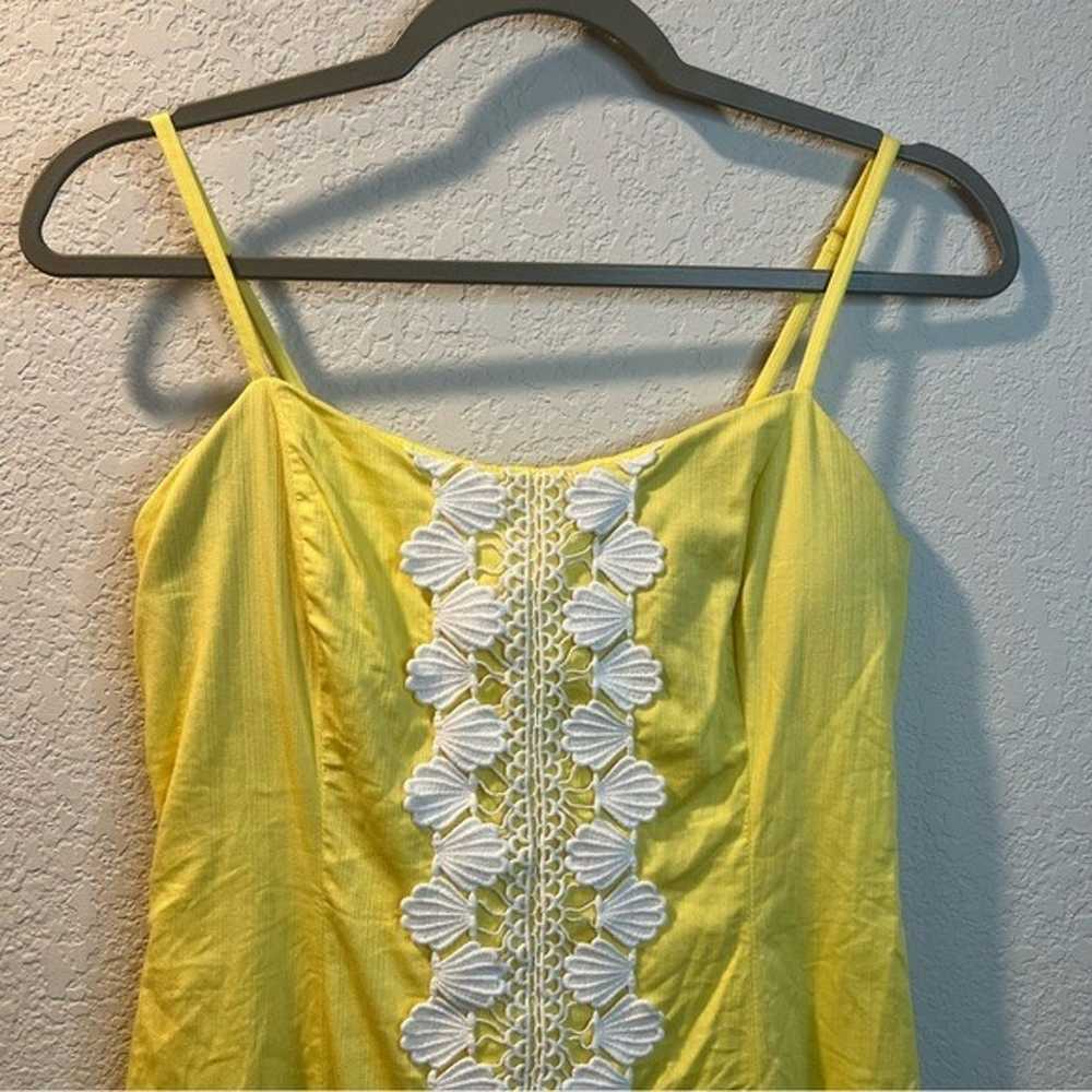 Women’s Lilly Pulitzer yellow shell printed Shell… - image 3