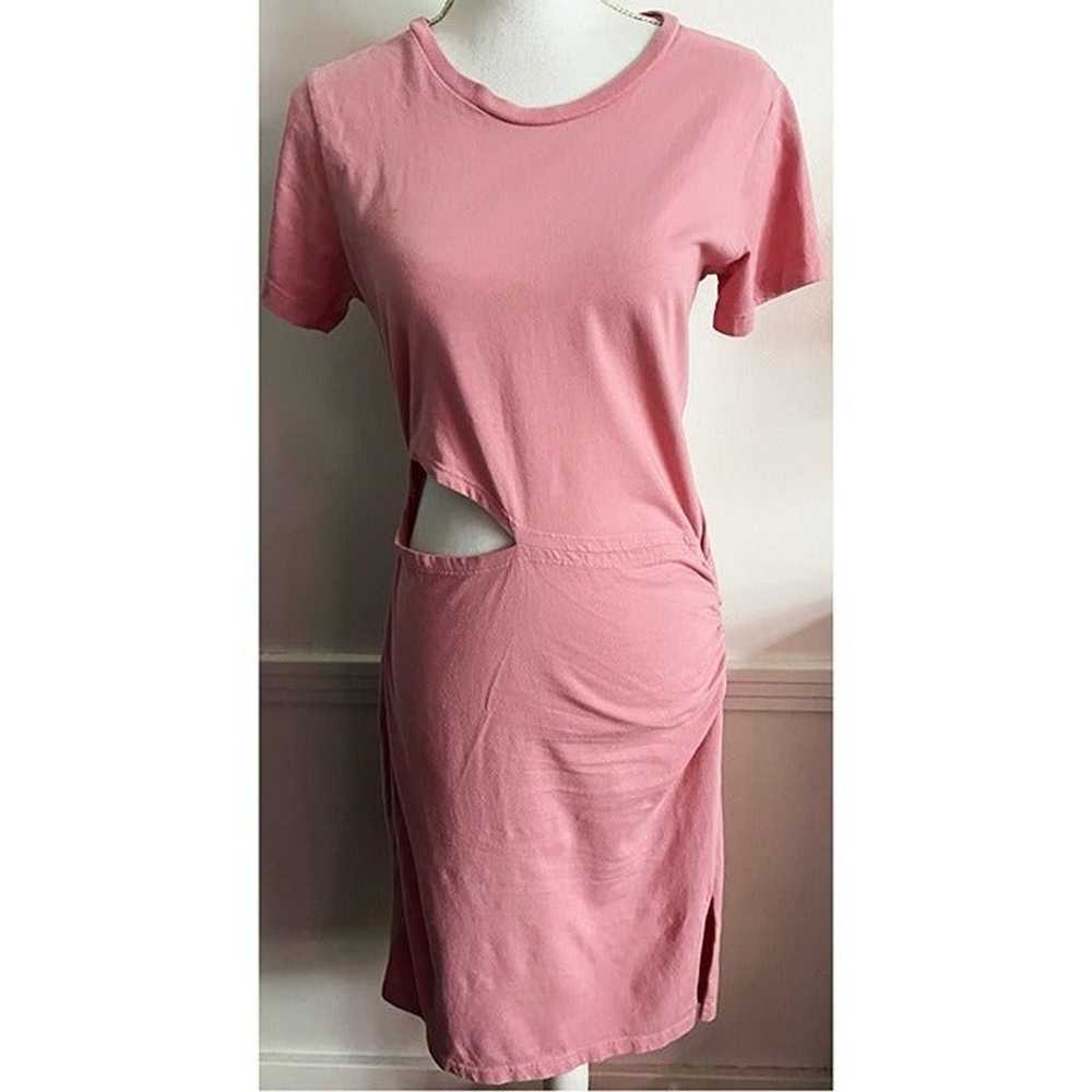 LNA • Pink Alek Cutout Short Sleeve Dress - image 4