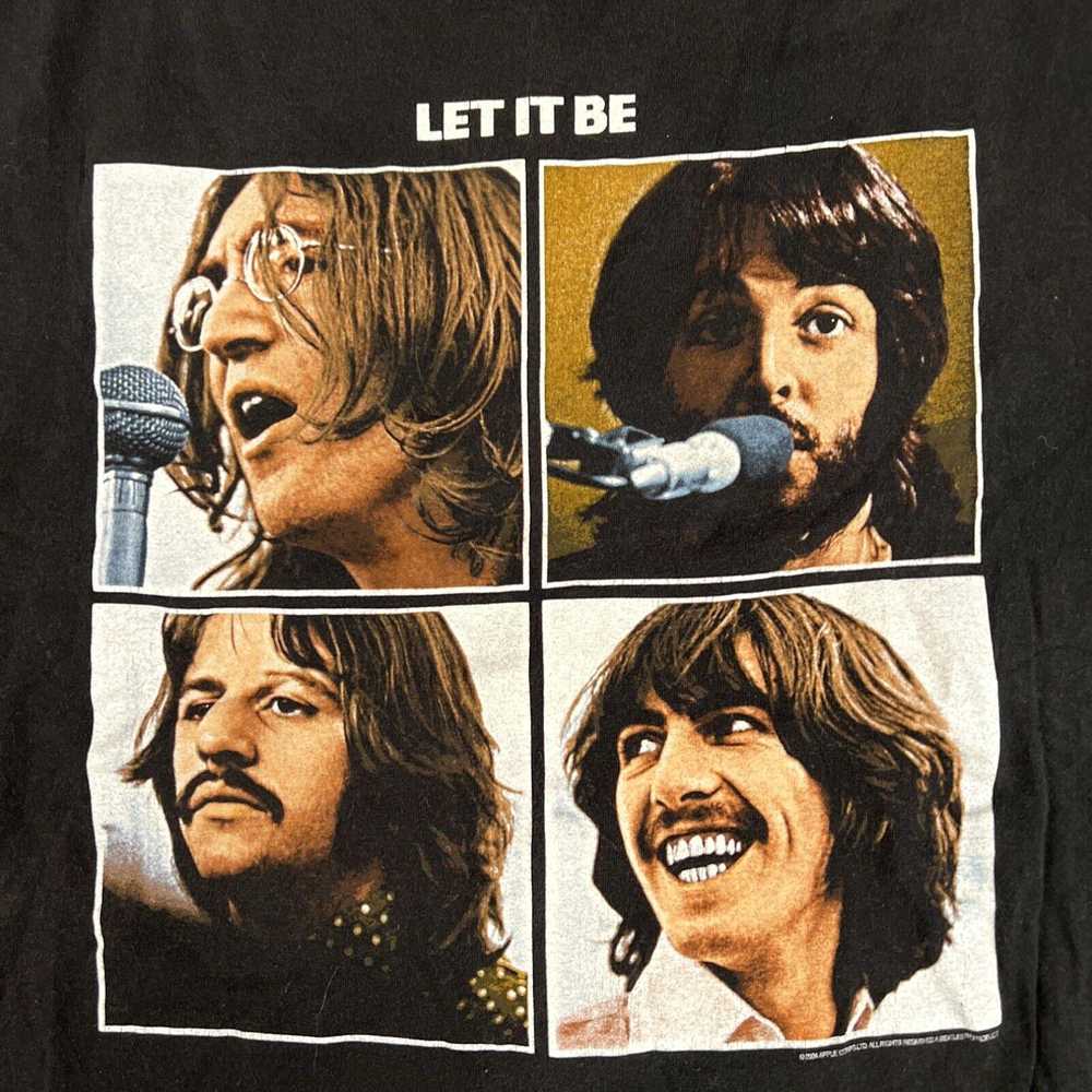 Apple Vintage 2004 Beatles Shirt 2005 Let It Be A… - image 2