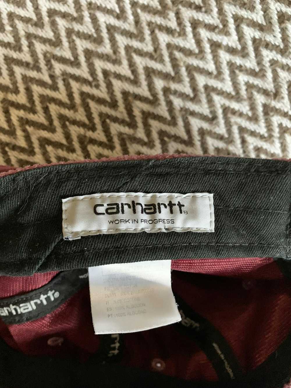 Carhartt × Streetwear Carhartt velvet cap - image 6