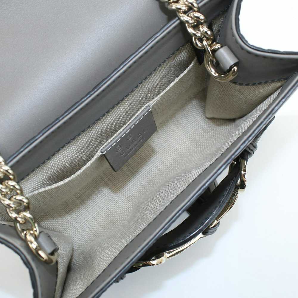 Gucci Gucci Emily Micro Shoulder Bag Leather - image 3