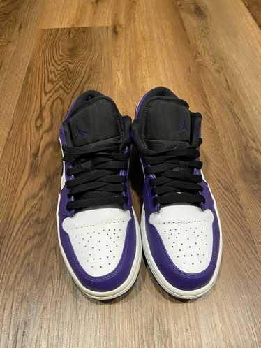 Jordan Brand × Nike Jordan 1 Low Court Purple Whi… - image 1