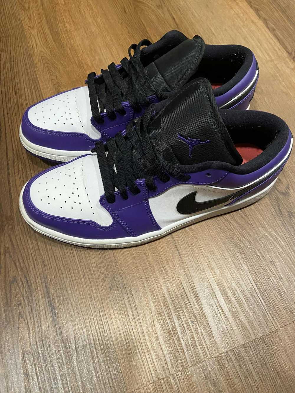 Jordan Brand × Nike Jordan 1 Low Court Purple Whi… - image 3