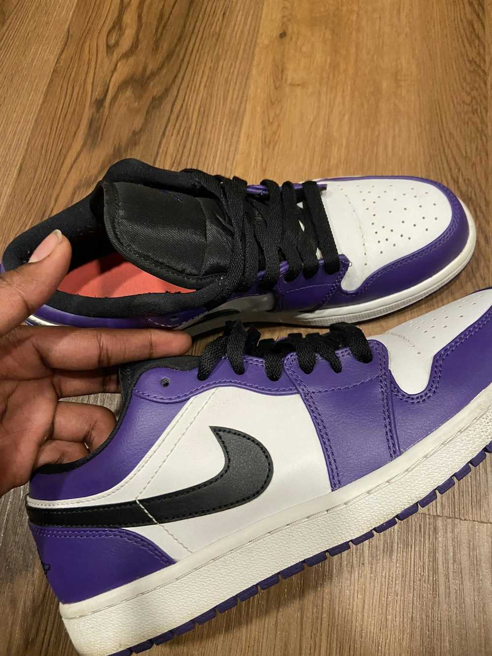 Jordan Brand × Nike Jordan 1 Low Court Purple Whi… - image 5