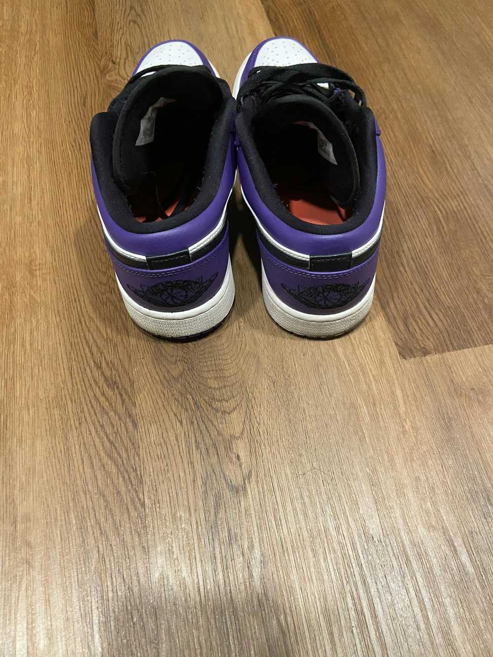 Jordan Brand × Nike Jordan 1 Low Court Purple Whi… - image 6