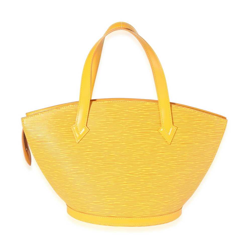 Louis Vuitton Louis Vuitton Tassil Yellow Epi Lea… - image 3