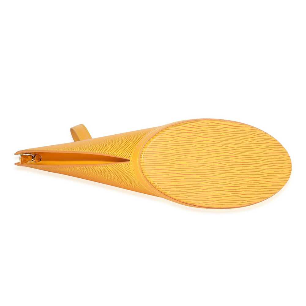 Louis Vuitton Louis Vuitton Tassil Yellow Epi Lea… - image 5