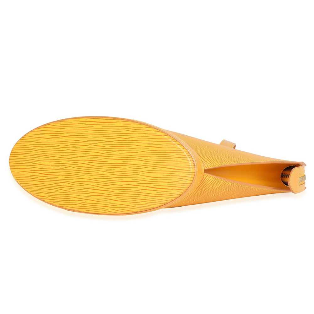 Louis Vuitton Louis Vuitton Tassil Yellow Epi Lea… - image 6