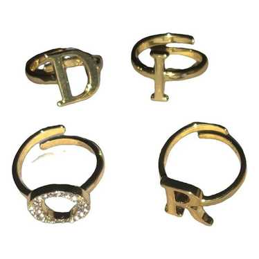 Dior Christian Dior 4 letter ring set