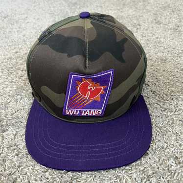 Wu Tang Clan Mens Trucker Hat Blue Snapback 90s Hip Hop Rap Ol