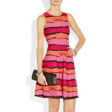 Other Issa London striped stretch-ponte dress