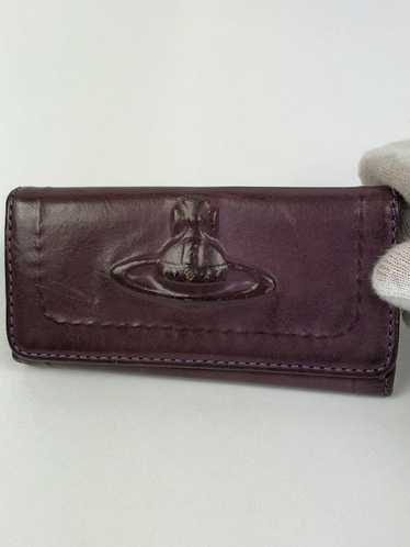 Vivienne Westwood Orb leather key holder