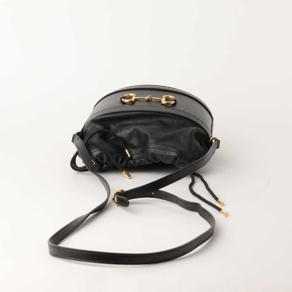 Gucci Horsebit 1955 Bucket leather crossbody bag - image 6