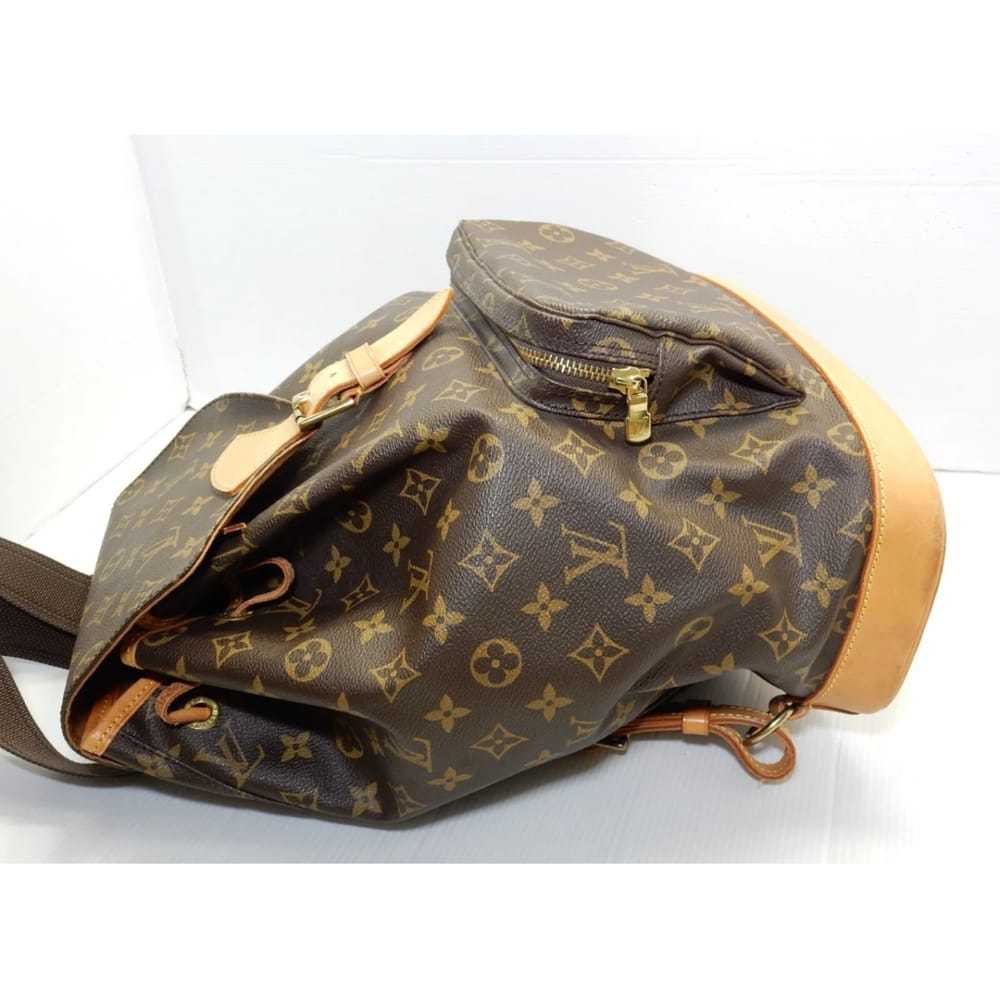 Louis Vuitton Montsouris Vintage leather backpack - image 3