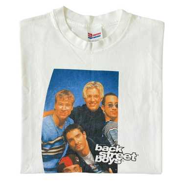 Hanes Vintage 1998 Back Street Boys Single Stitch… - image 1