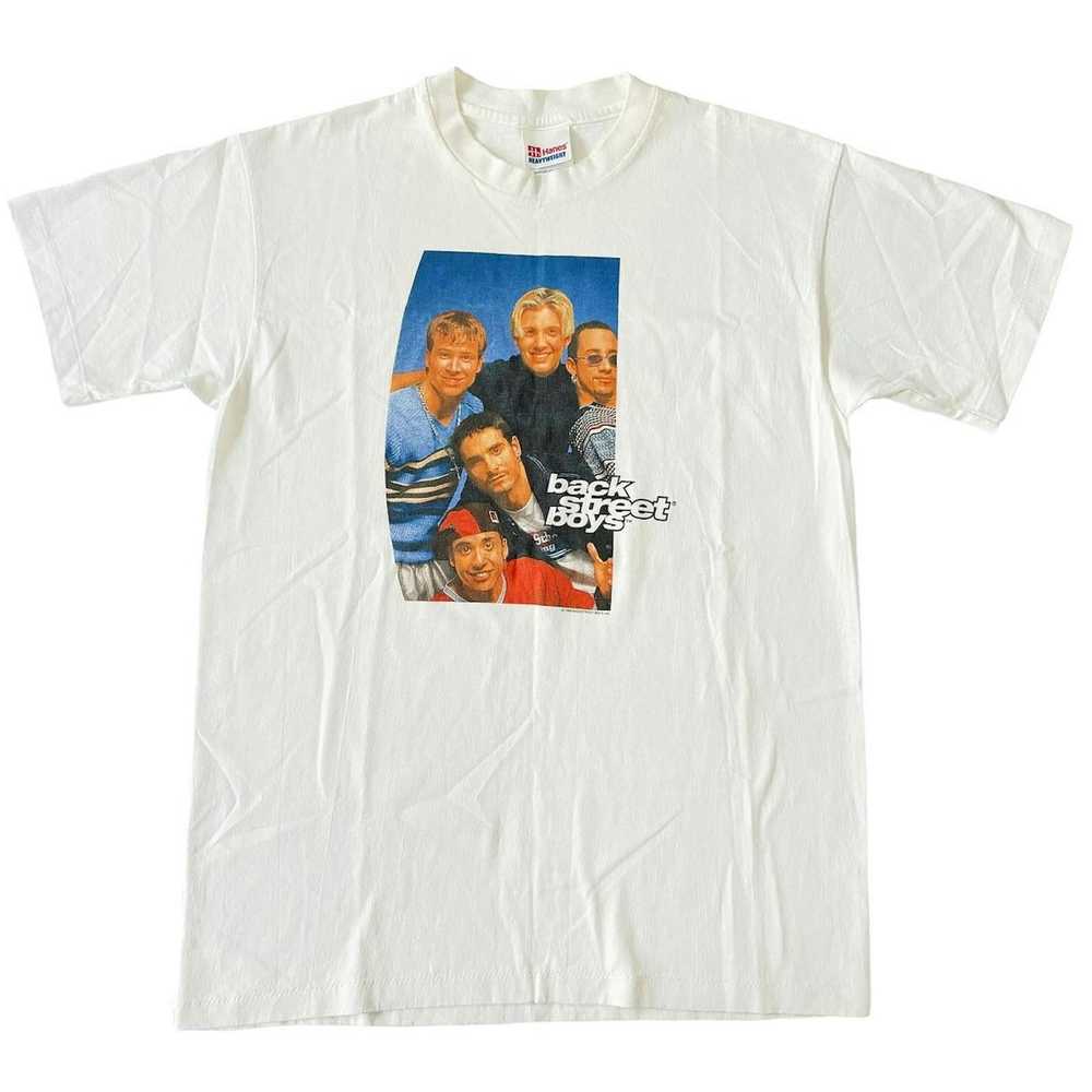 Hanes Vintage 1998 Back Street Boys Single Stitch… - image 2