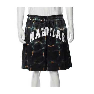 Nahmias NAHMIAS Spellout Basketball Shorts Silk Ti