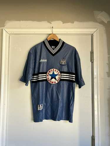 Adidas × Soccer Jersey × Vintage 1996 New Castle … - image 1