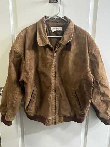 Leather Jacket × Vintage Vintage Brown Leather Ja… - image 1