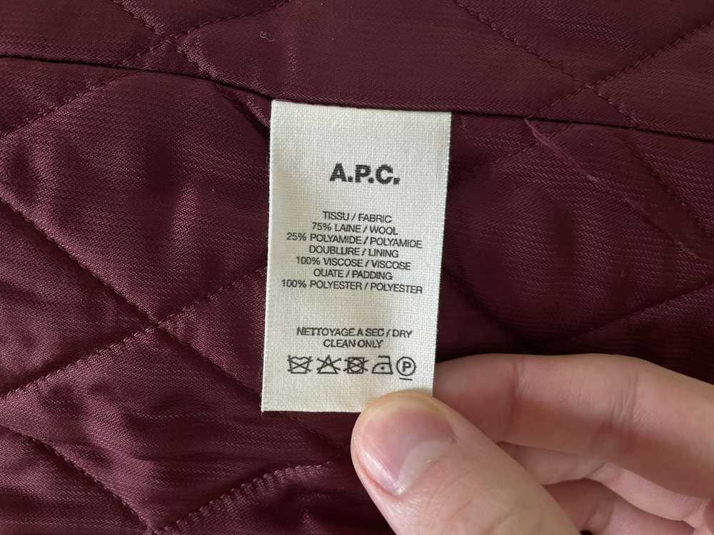 A.P.C. Red APC Jacket - Paulo Blouson - image 9