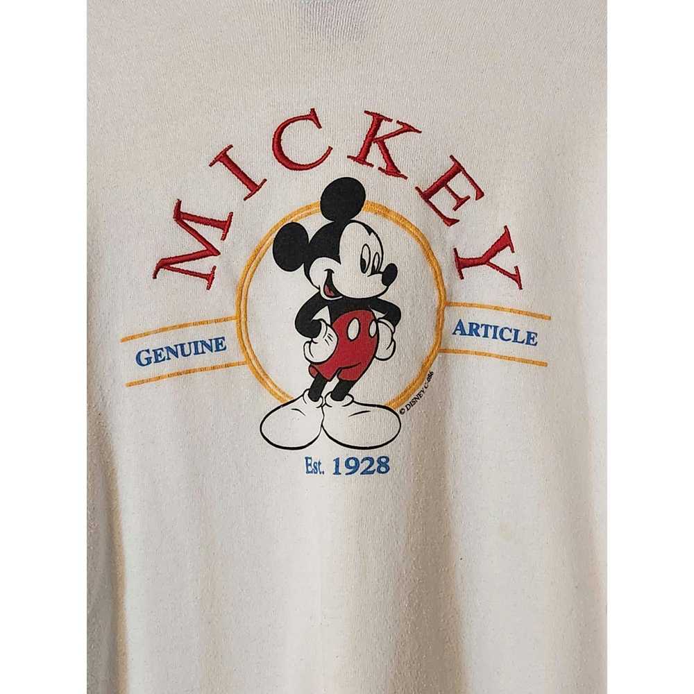 Mickey Unlimited Vintage 90's Embroidered Mickey … - image 2