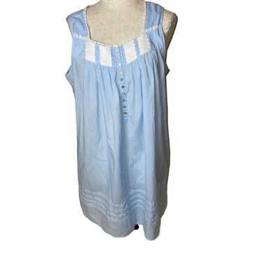 Other Eileen West Womens Nightgown Size Medium Bl… - image 1