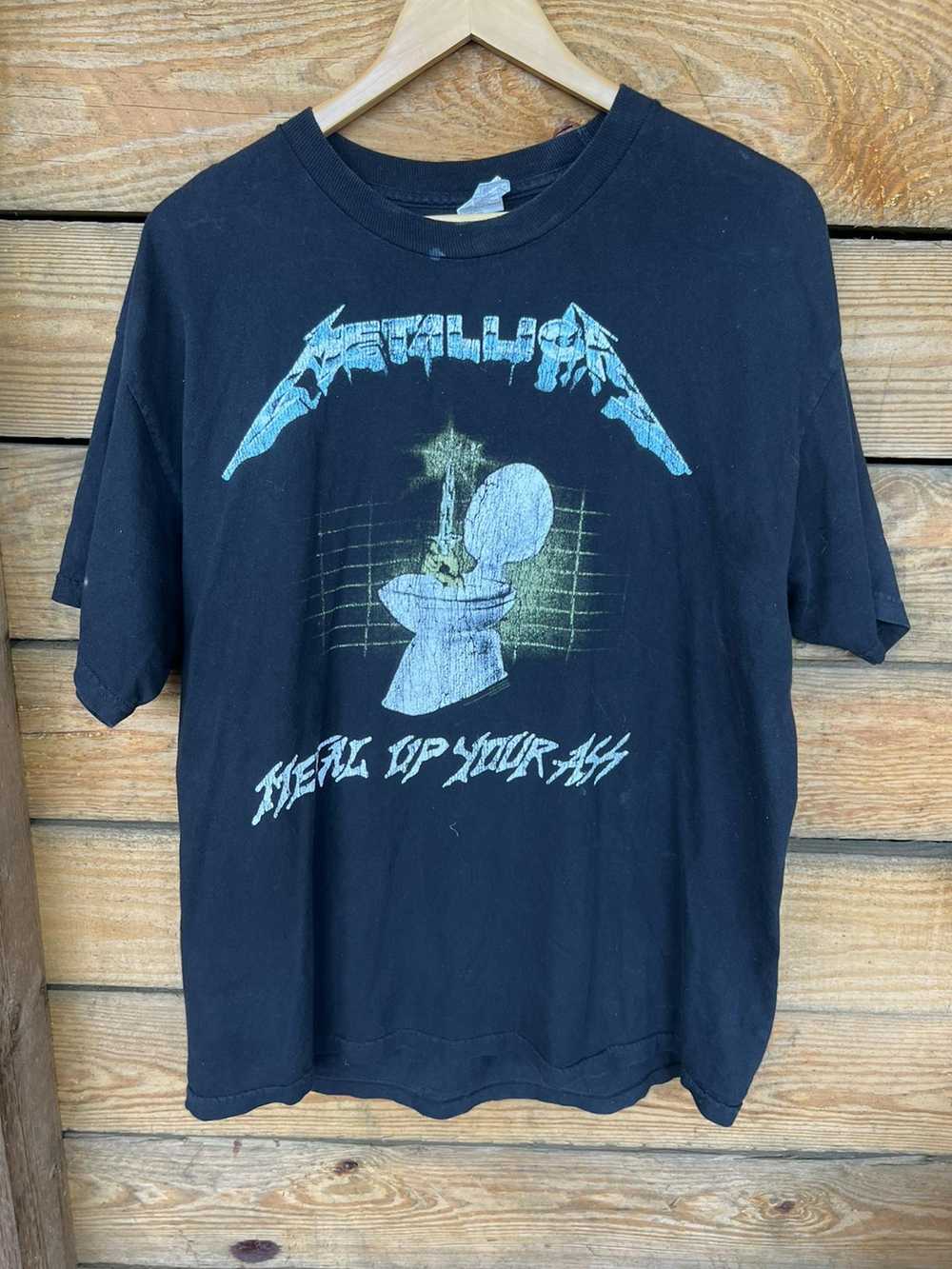 Band Tees × Metallica × Vintage Y2K Metallica “Me… - image 1