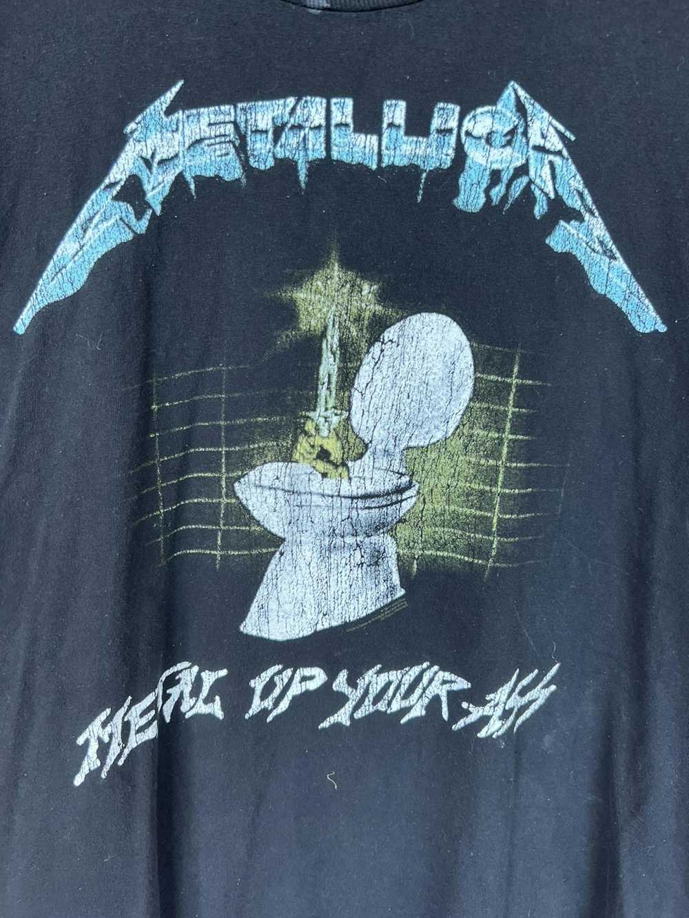 Band Tees × Metallica × Vintage Y2K Metallica “Me… - image 2