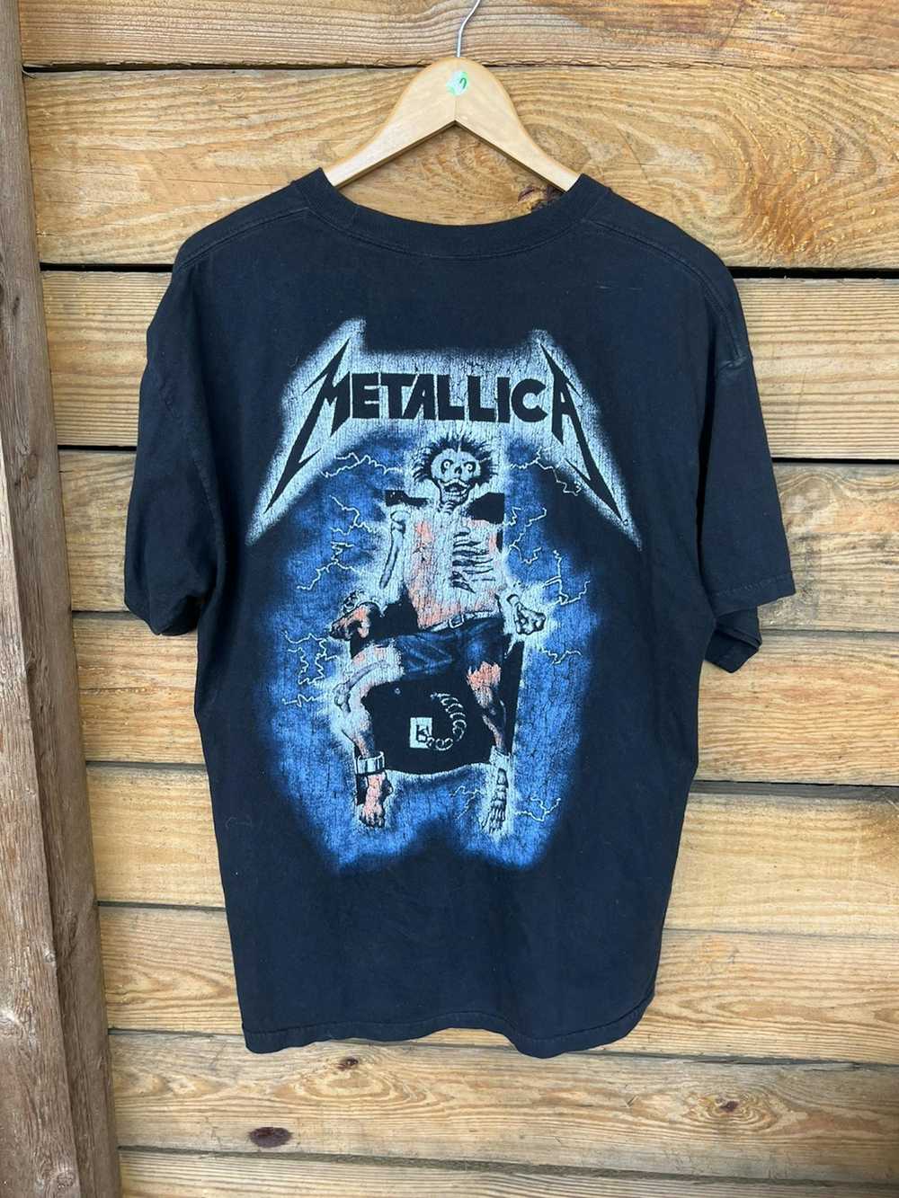 Band Tees × Metallica × Vintage Y2K Metallica “Me… - image 3