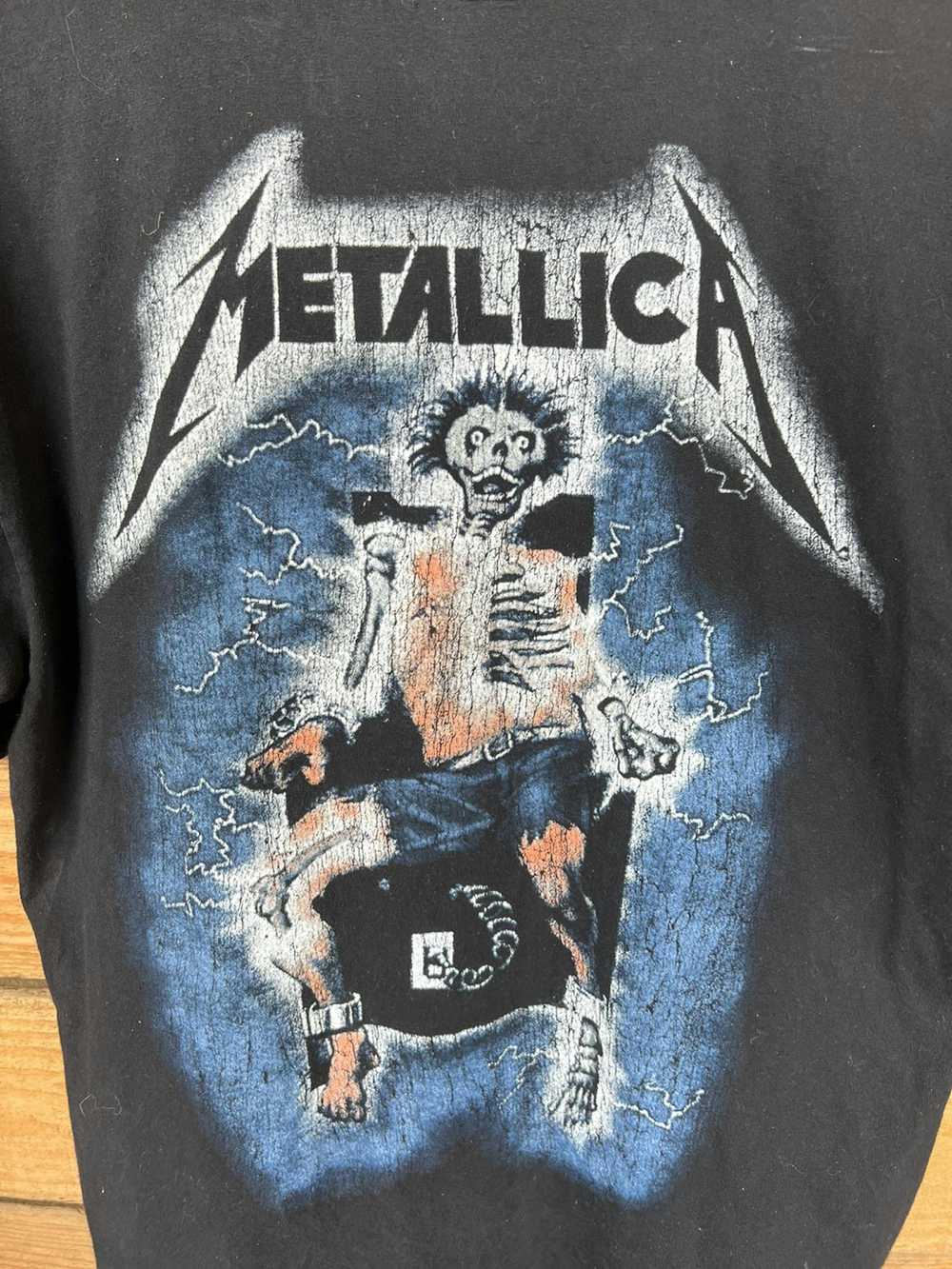 Band Tees × Metallica × Vintage Y2K Metallica “Me… - image 4