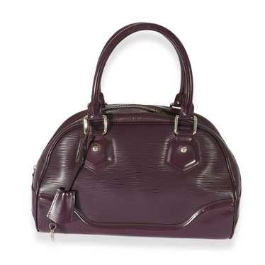 Louis Vuitton Louis Vuitton Purple Epi Bowling Mo… - image 1