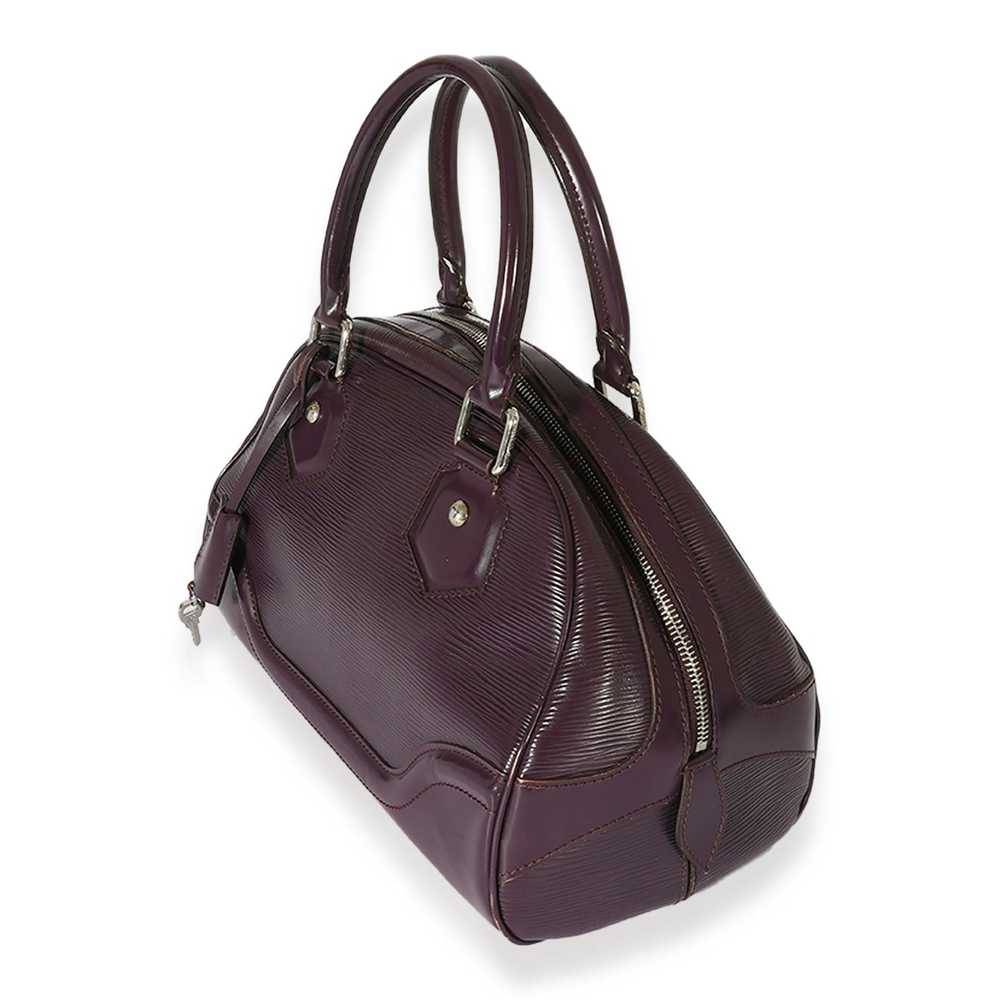 Louis Vuitton Louis Vuitton Purple Epi Bowling Mo… - image 2