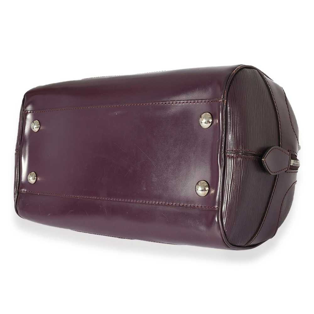 Louis Vuitton Louis Vuitton Purple Epi Bowling Mo… - image 6