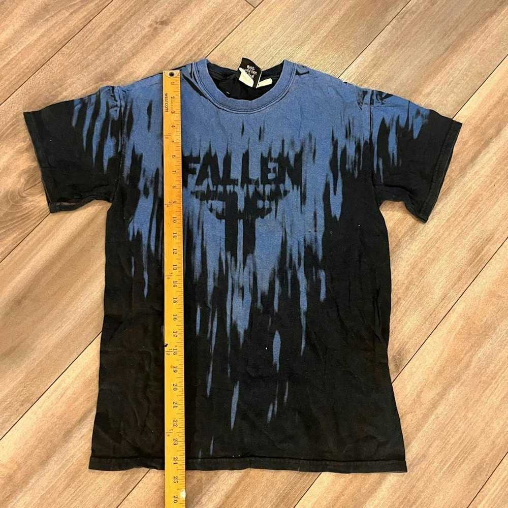 Fallen Y2K Fallen Blue Casual Graphic Shirt Men S… - image 3