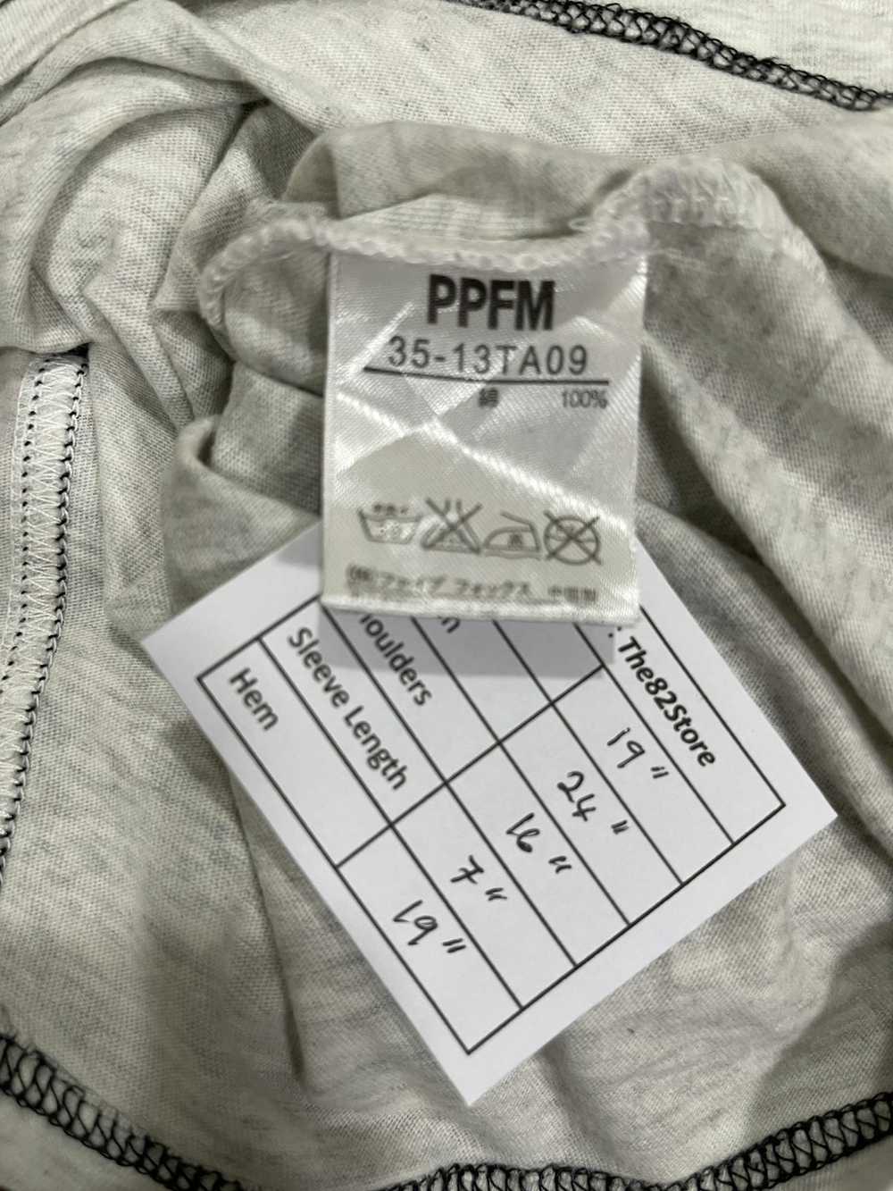 Designer × Japanese Brand × PPFM PPFM T-Shirt Let… - image 12