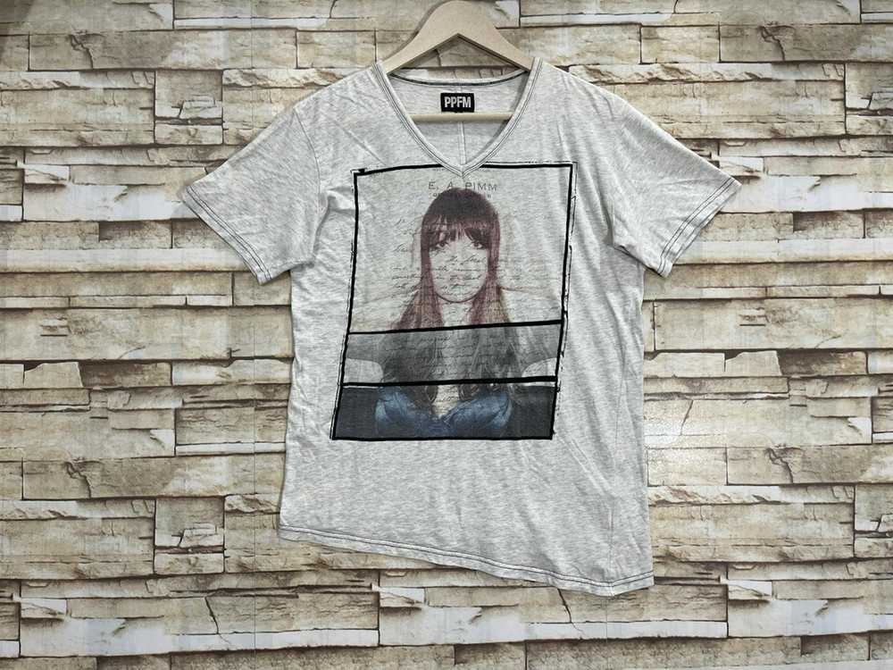 Designer × Japanese Brand × PPFM PPFM T-Shirt Let… - image 1