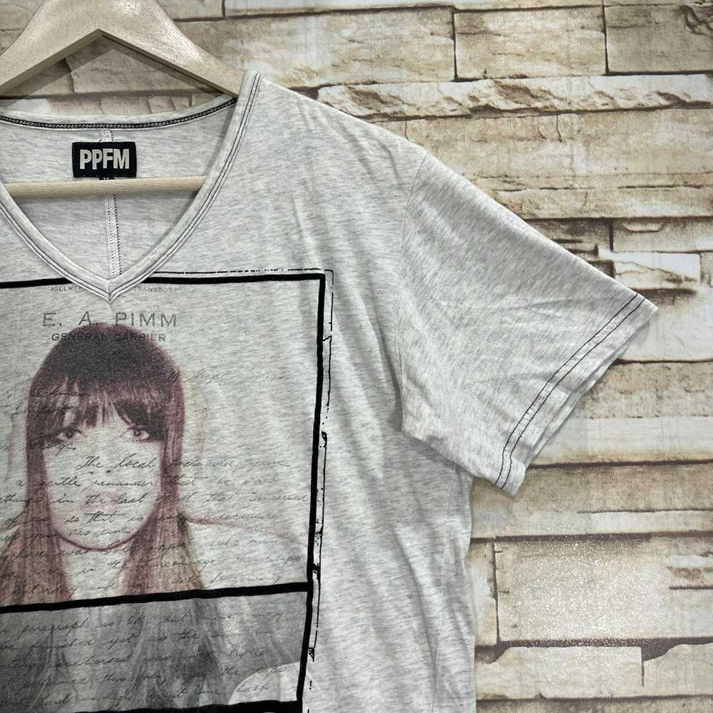 Designer × Japanese Brand × PPFM PPFM T-Shirt Let… - image 6
