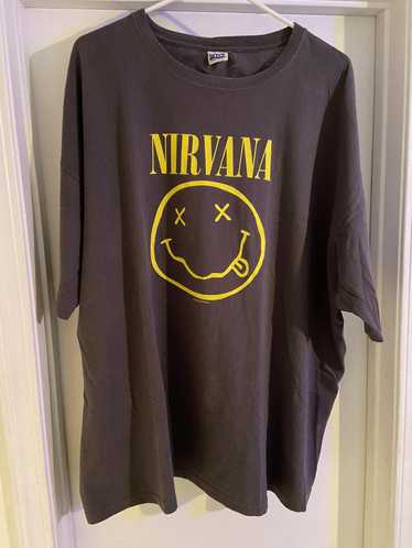 Vintage vintage 1992 NIRVANA t shirt grunge XXL - image 1