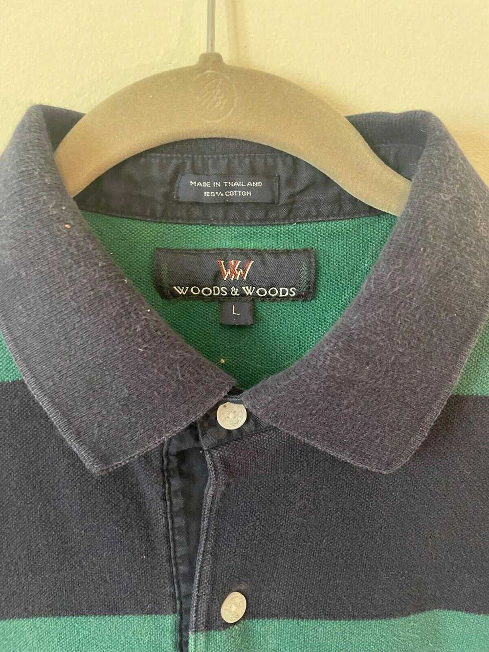 Designer Woods & Woods Polo T, M/L - image 3