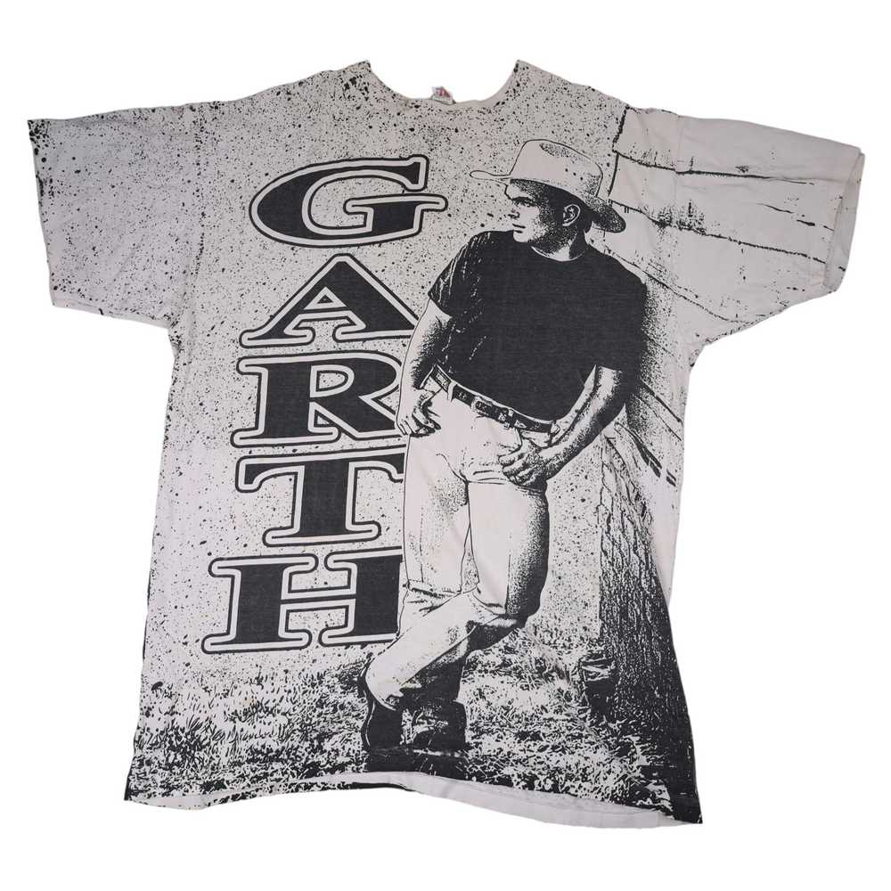 Band Tees × Vintage Vintage Garth Brooks Allover … - image 1