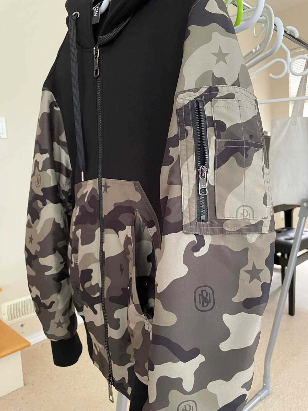 Neil Barrett NEIL BARRETT Camo Zip Hoodie - image 3