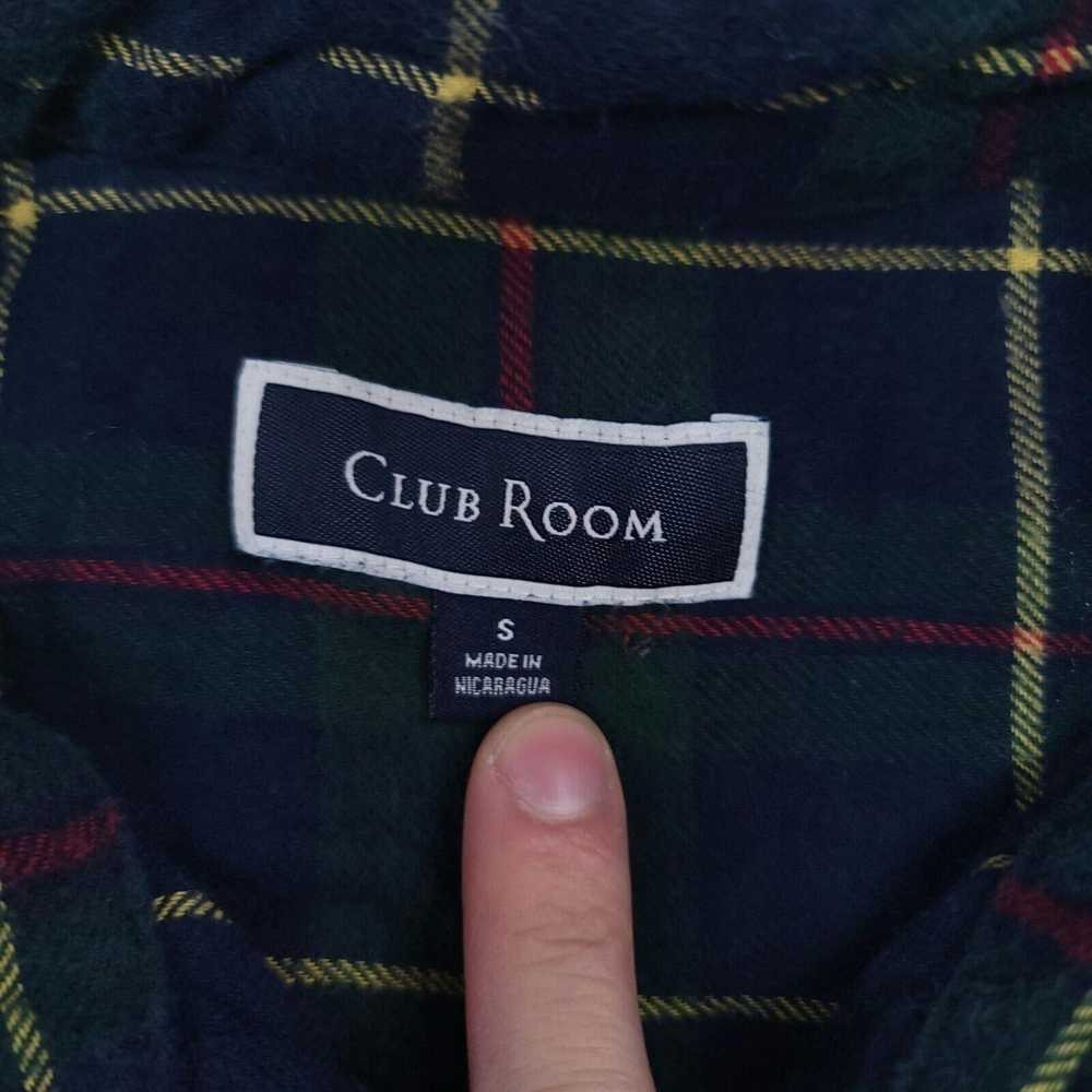 Club Room Club Room Buffalo Check Flannel Button … - image 3