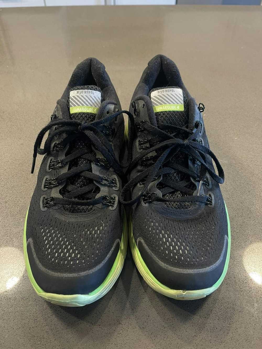 Nike Nike Lunarglide 4 Black/Volt - image 2