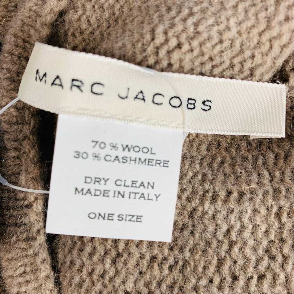 Marc Jacobs Grey Taupe Knitted Wool Cashmere Blen… - image 4