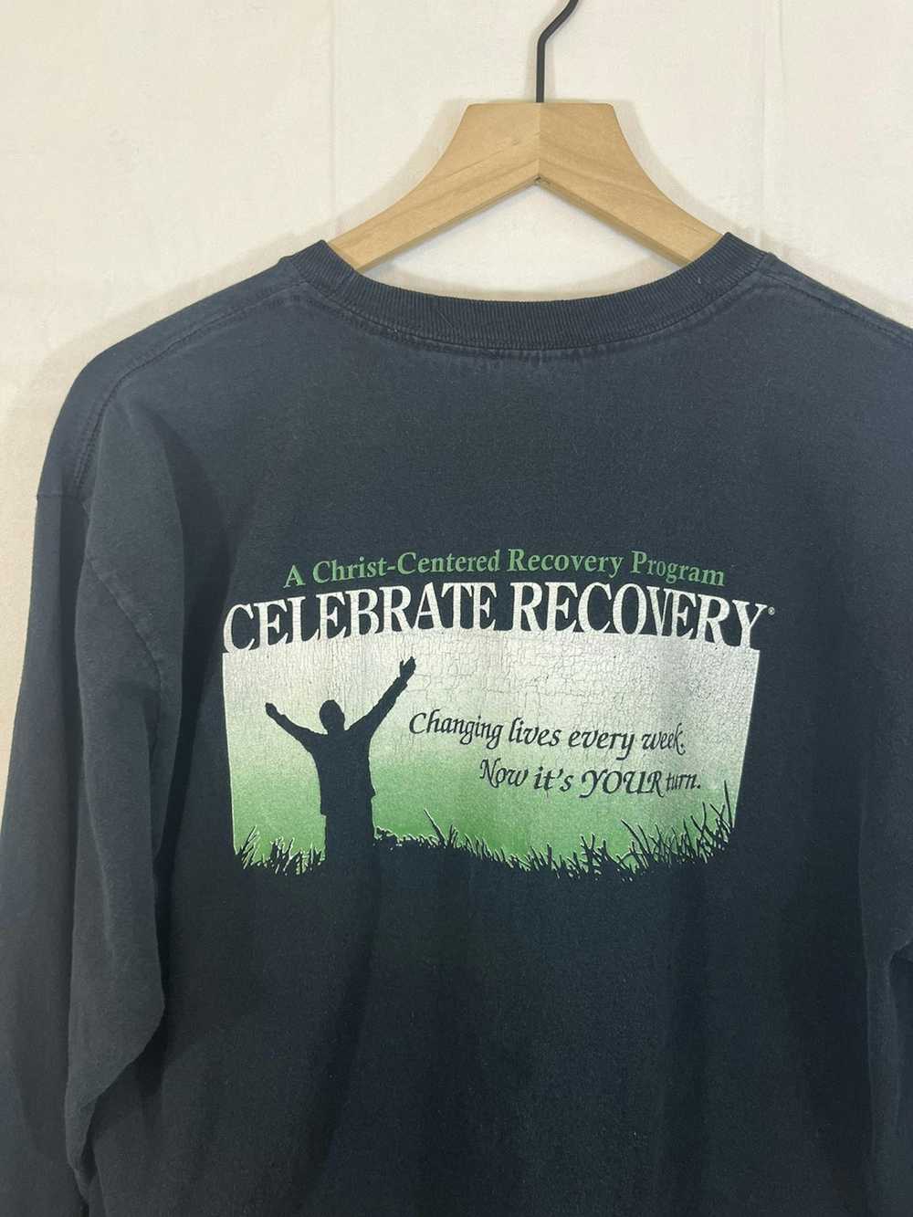 Vintage Celebrate Recovery Black Distressed Relig… - image 11