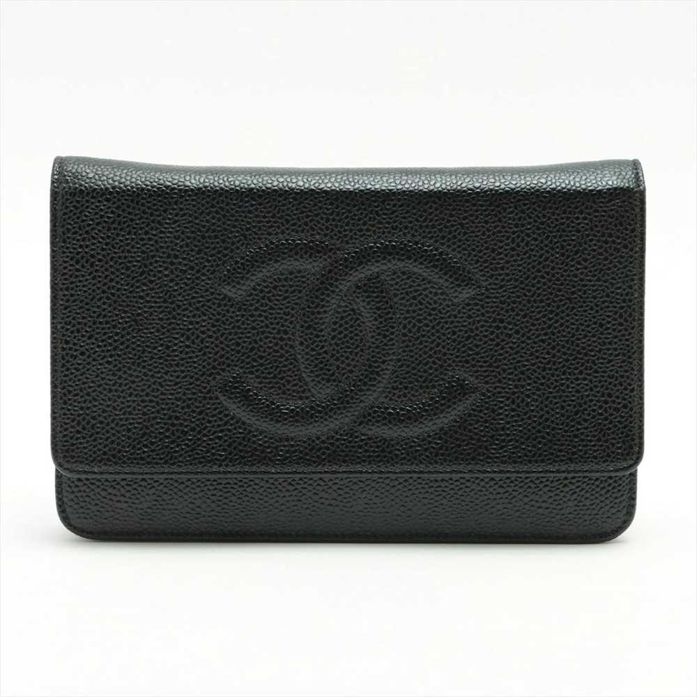 Chanel Chanel Caviar Leather Coco Timeless Chain … - image 1