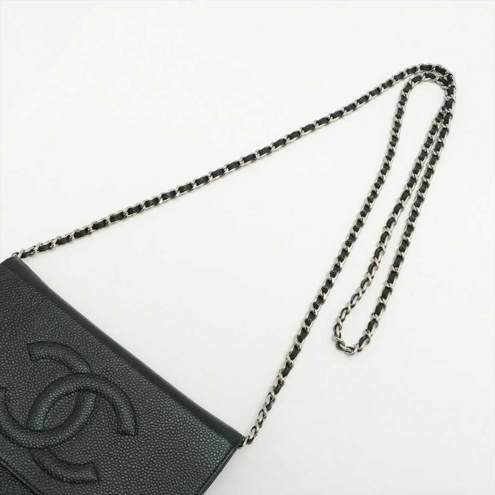 Chanel Chanel Caviar Leather Coco Timeless Chain … - image 5